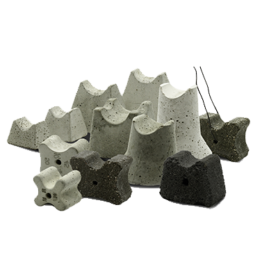 Бетонные фиксаторы для арматуры